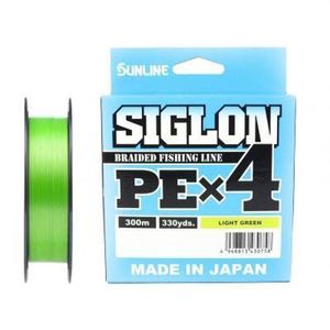 Sunline Siglon PE x4 Green Braid Line 300m light Green 50lb