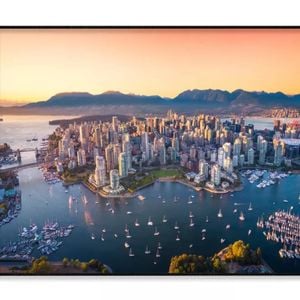 Beautiful Aerial View of Downtown  Print 100% Australian Made 120x90cm  (Poster)
