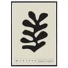 Galrie Henri Matisse Bold Black Cutout Art Print Modern Minimalist Decor, Black Frame, A3 30 x 42cm (12 x 16inch)