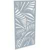 ProtectorAl 300-1200w x 1201-2400h Silver Matt/Gloss White Jungle Unframed Composite Deco Panel