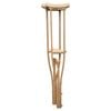 Livingstone Underarm Crutches Wood Adjustable Medium 107-132cm 2 Pack