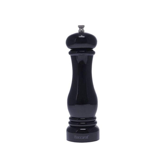 Baccarat Le Connoisseur Salt Or Pepper Grinder 21cmx6.2cm   - Black