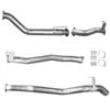 Ignite Exhausts Turbo Back For Toyota Landcruiser 76 Series Wagon 3" No Cat & Pipe Only Raw Aluminised Steel