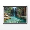 Waterfall in the Park  Print 100% Australian Made 90x60cm  (Poster)