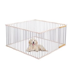 Topet Portable Pet Dog Playpen Enclosure Cage Puppy Play Pen 12 Panels