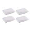 4PK Christy Cirrus Bath Towel Combed Cotton 450GSM Fast Drying White