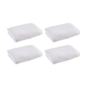 4PK Christy Cirrus Bath Towel Combed Cotton 450GSM Fast Drying White