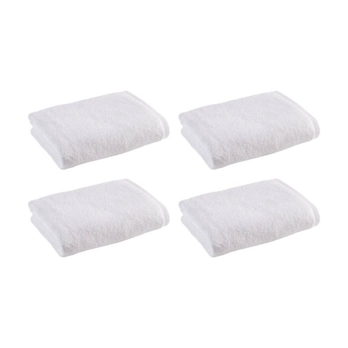 4PK Christy Cirrus Bath Towel Combed Cotton 450GSM Fast Drying White