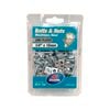 Zenith Bolt & Nut 1/4"x15mm 50pk Mushroom Head Zinc Plated