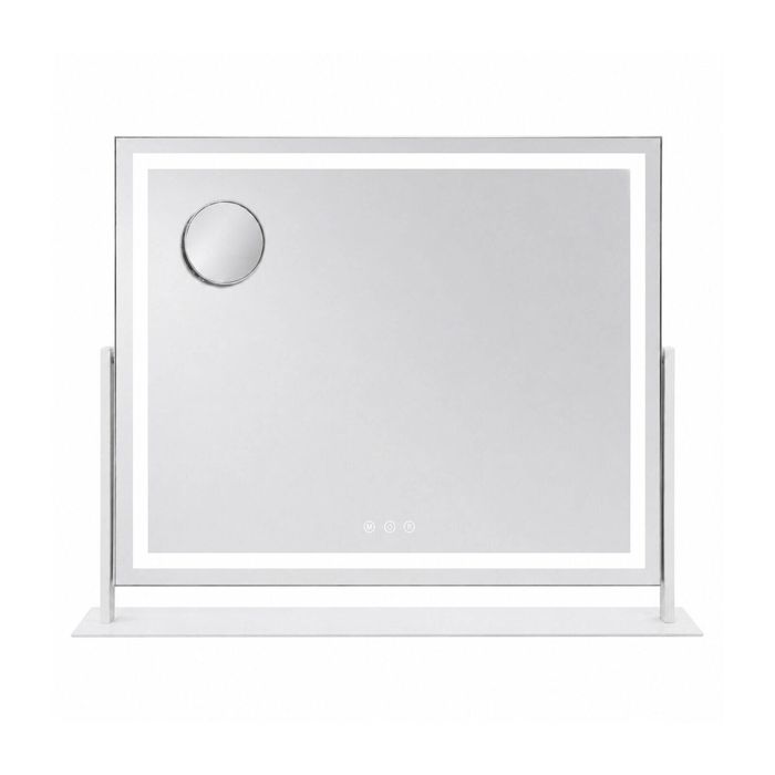 Lenoxx LED Makeup Beauty Mirror 64cm x 50.3cm with Adjustable Brightness & Magnifying Mirror