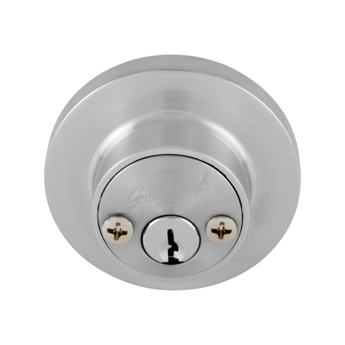 Tradepro by Gainsborough Satin Chrome Cass Deadbolt