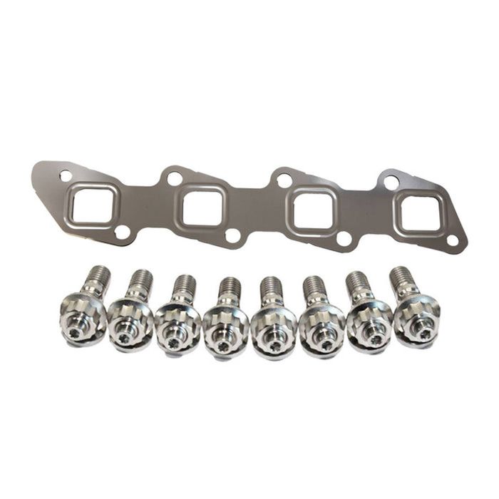 Permaseal Exhaust Manifold Titanium Stud & Gasket Kit For Nissan Navara D22 YD25 2.5L