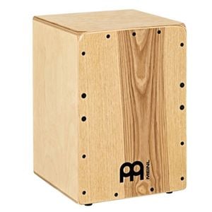 Meinl Percussion Jam Cajon Heart Ash Frontplate Baltic Birch