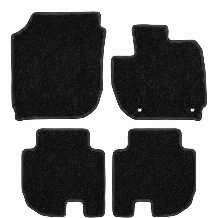 For Honda HR-V MY15 (RU) Series 01/2015-2021 Custom Black Car Carpets Floor Mat