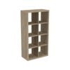 Flexi Storage Clever Cube 76 x 39 x 146cm Oak 2 x 4 Storage Unit
