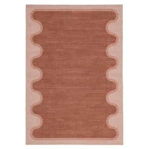 Loopsie-290cm X 200cm-hawi Pink Terracotta Washable Rug