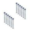 12pk Malli Aluminium/plastic Knitting Needles Yarn Crafting Tool 8mmx35cm Grey