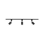 Brilliant Black Naj 3 Light Track And Spotlight Kit