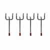 Everhang 50mm Pegboard Hooks - 4 Pack