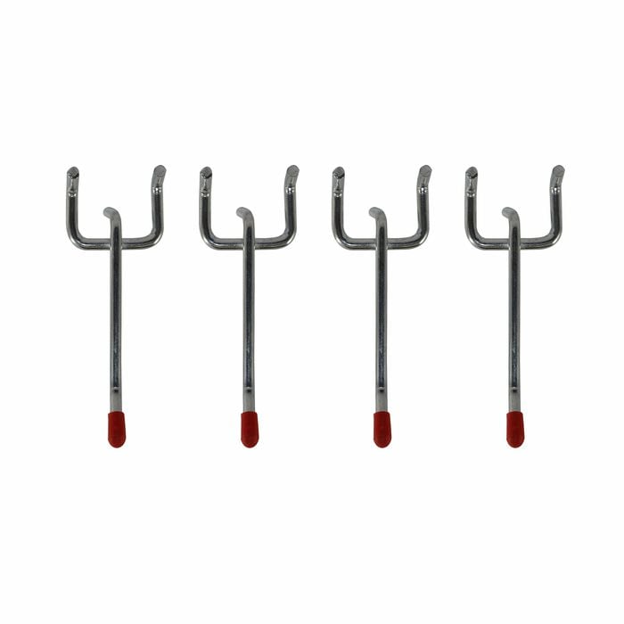 Everhang 50mm Pegboard Hooks - 4 Pack