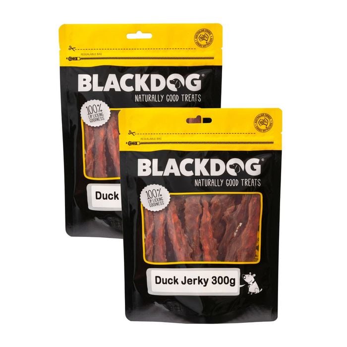 Blackdog Duck Jerky - 300gm B407x2
