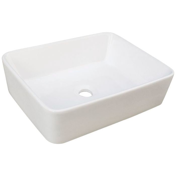 Estilo 480mm White Counter Top Basin