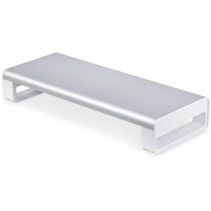 Startech.com Ergonomic Monitor Riser Stand, Up To 33lb/15kg, Fixed Height 3.5in/9cm, Desktop Computer Monitor/laptop Riser