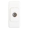 Deta Audio Visual Architrave TV Socket Single - Pal