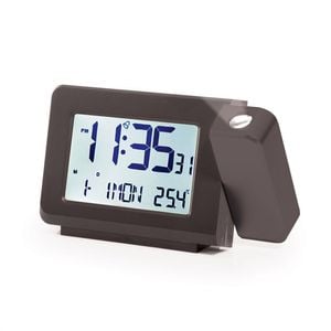 Maverick Desktop Projector Clock Black 13x2.5x8cm