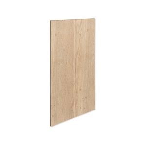 Kaboodle 600mm Hazelnut V Modern Medium Pantry Door - 2 Pack