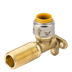 SharkBite Max PEX Lugged Elbow, 16mm × ½″ BSP Male Threaded, 75mm Length
