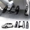 Tesla Model Y 2022-2025 Front Rear Under Seat Slide Rail Track Guards Pad Protector Anti-Kick
