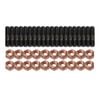 20 Pcs M8x1.25x40mm High Tensile Stud Kit For Manifold & Turbo