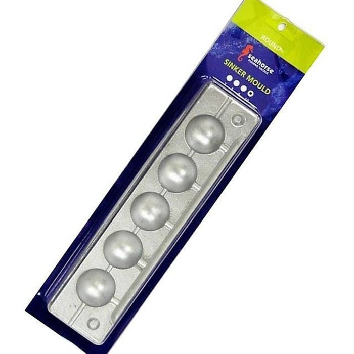 Seahorse 10 Ball Sinker Mould - Makes 5 Sinkers