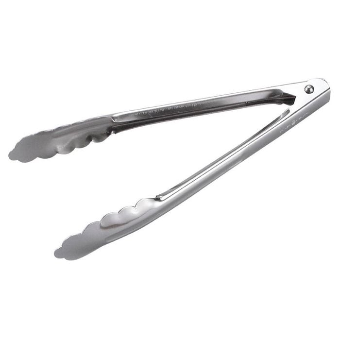 Ken Hands Tongs Heavy Duty Stainless Steel 300mm Kitchen Cooking Utensil