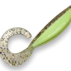 ZMan StreakZ Curly TailZ 4" Soft Plastic Fishing Lure #Space Guppy