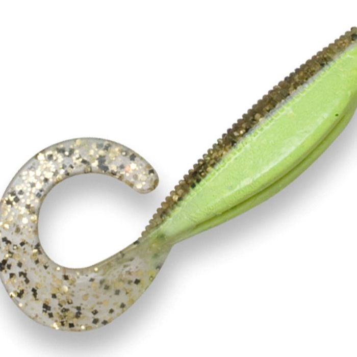 ZMan StreakZ Curly TailZ 4" Soft Plastic Fishing Lure #Space Guppy