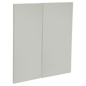 Kaboodle White Pepper Modern Corner Base Cabinet Doors - 2 Pack