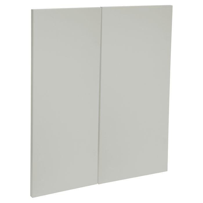 Kaboodle White Pepper Modern Corner Base Cabinet Doors - 2 Pack