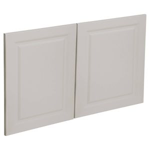 Kaboodle 1000mm Cremasala Heritage Fridge Cabinet Doors - 2 Pack