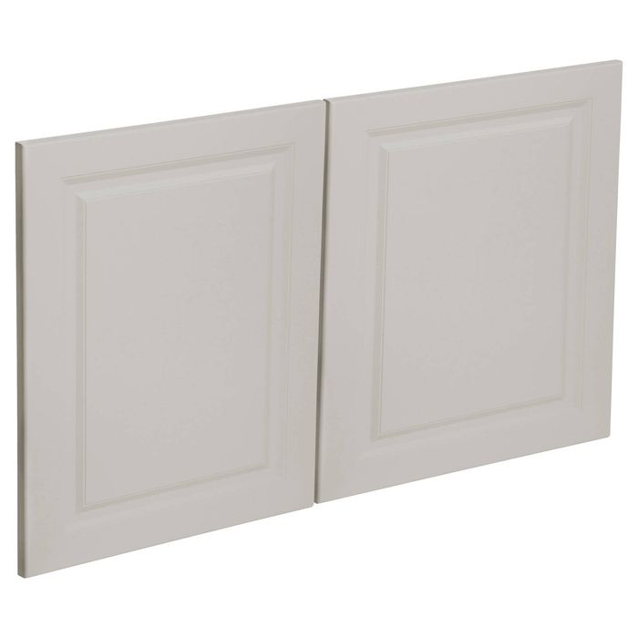 Kaboodle 1000mm Cremasala Heritage Fridge Cabinet Doors - 2 Pack
