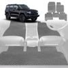 6D Diamond Car Floor Mats for Haval Tank 300 2023-Current-Full Set-Grey-Outback GT
