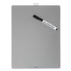 Quartet Frameless 21.6x28cm Magnetic Tile Board - Silver
