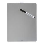 Quartet Frameless 21.6x28cm Magnetic Tile Board - Silver