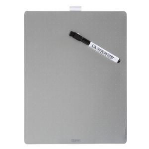 Quartet Frameless 21.6x28cm Magnetic Tile Board - Silver
