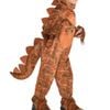 Big Brown Dinosaur Boys T-rex Costume - 4-6