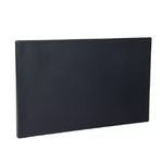 Trenton Black Plastic Cutting Board 530 x 325 x 20mm