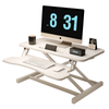 Foret Height Adjustable Standing Desk Riser Computer Laptop Gas Spring Stand Up