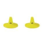 2PK Summit Global Plastic Batting Tee Large 25x12cm - Yellow