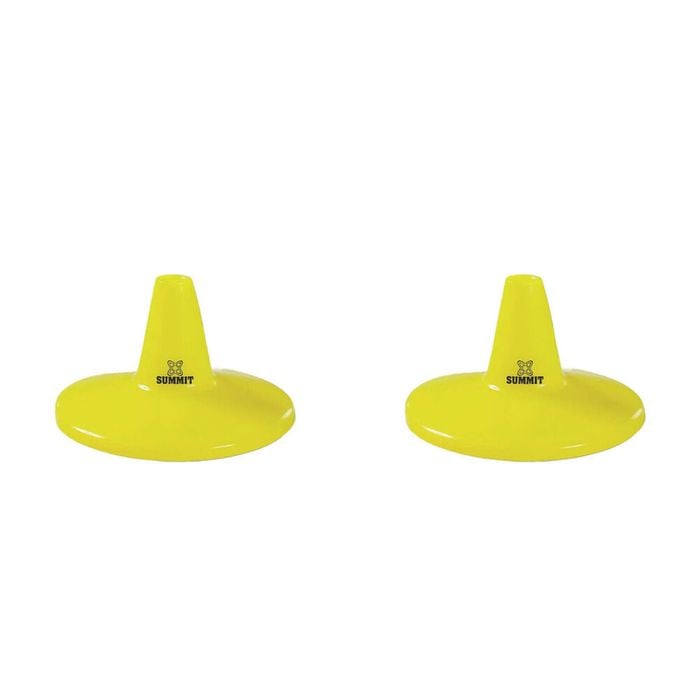 2PK Summit Global Plastic Batting Tee Large 25x12cm - Yellow